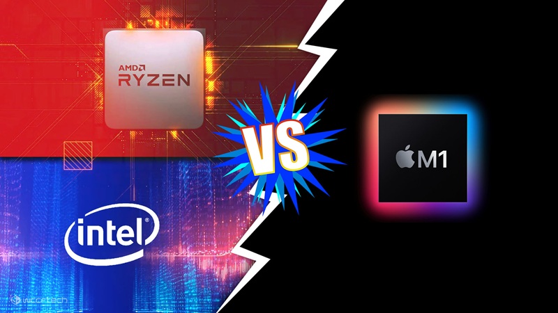 chip Intel vs AMD vs Apple Silicon