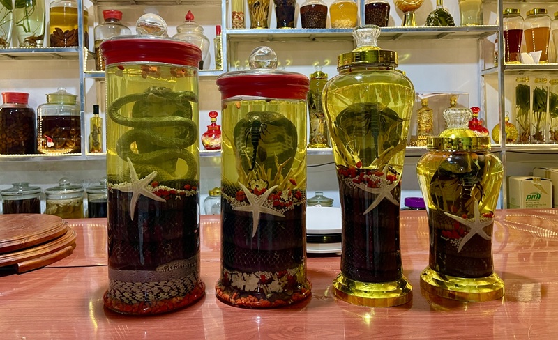 Hướng dẫn cách ngâm rượu rắn