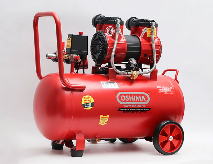 Máy nén khí là gì? Kiến thức cơ bản cho người mới bắt đầu 22 hình ảnh Máy nén khí không dầu