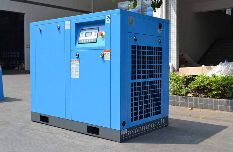Máy nén khí trục vít: Cấu tạo, ưu điểm & cách chọn 10 Máy nén khí trục vít